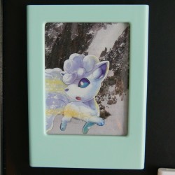 Cadres polaroïd pokémons vacanciers