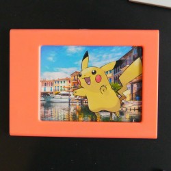 Cadres polaroïd pokémons vacanciers