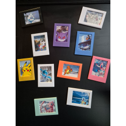 Cadres polaroïd pokémons...