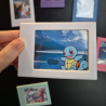 Cadres polaroïd pokémons d'hiver
