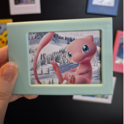 Cadres polaroïd pokémons d'hiver