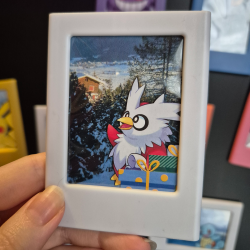 Cadres polaroïd pokémons d'hiver