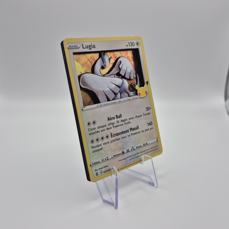 Carte 3D Lugia Célébrations boîtier