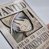 Carte 3D One Piece Luffy Wanted Poster