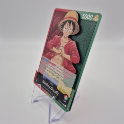Carte 3D One Piece Leader Luffy