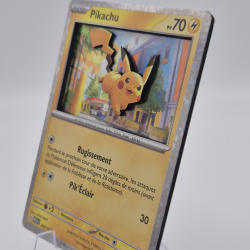 Carte 3D Pikachu holo McDo